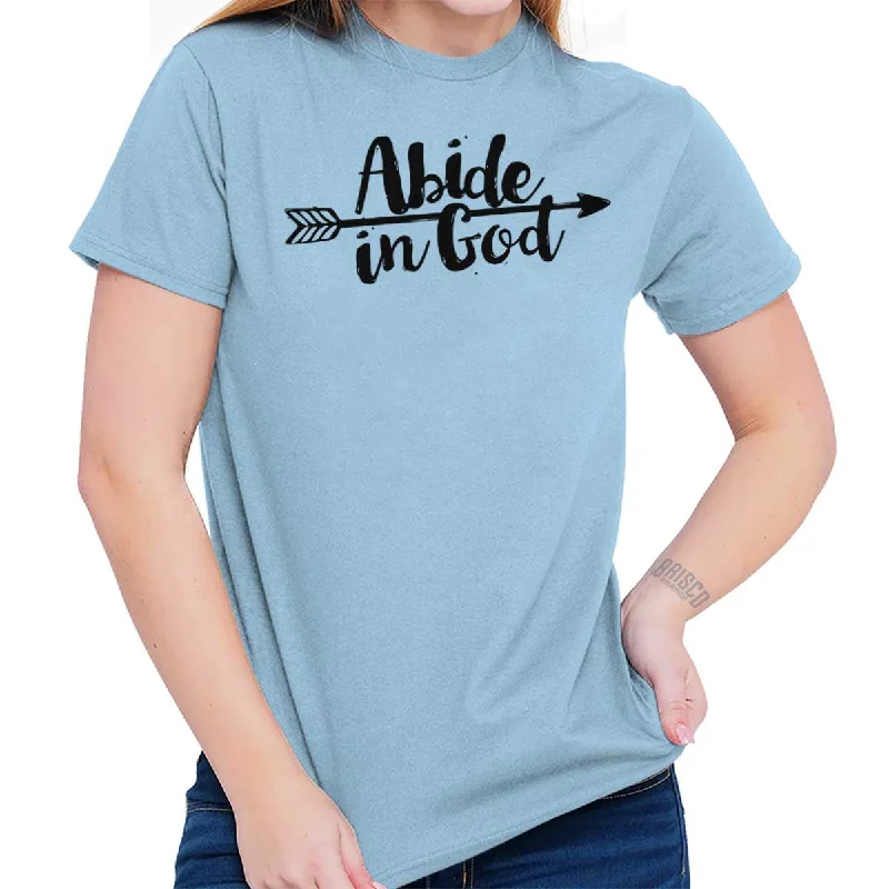 Abide God T Shirt