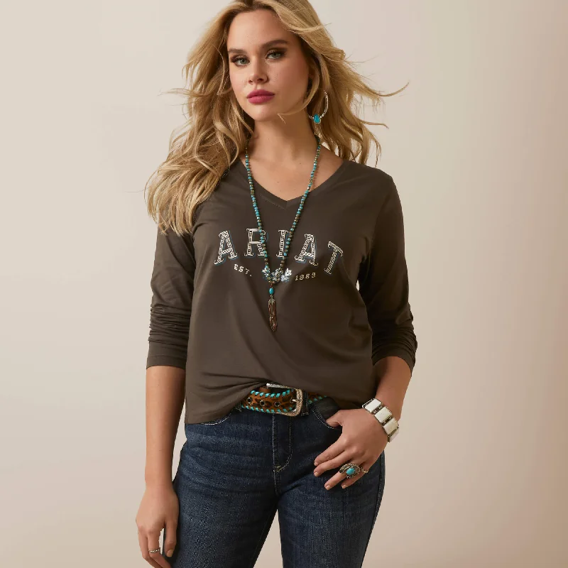 Ariat Women's Banyan Bark Flora Tee