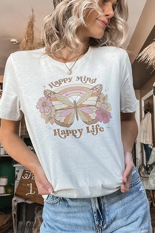 Happy Mind Happy Life Tee