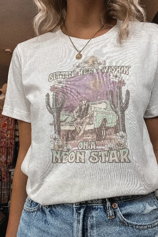 Neon Star Tee