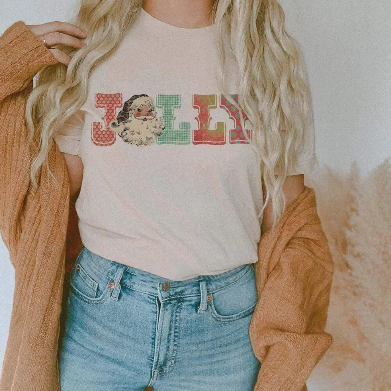 Online Exclusive |Jolly Graphic Tee in Cream