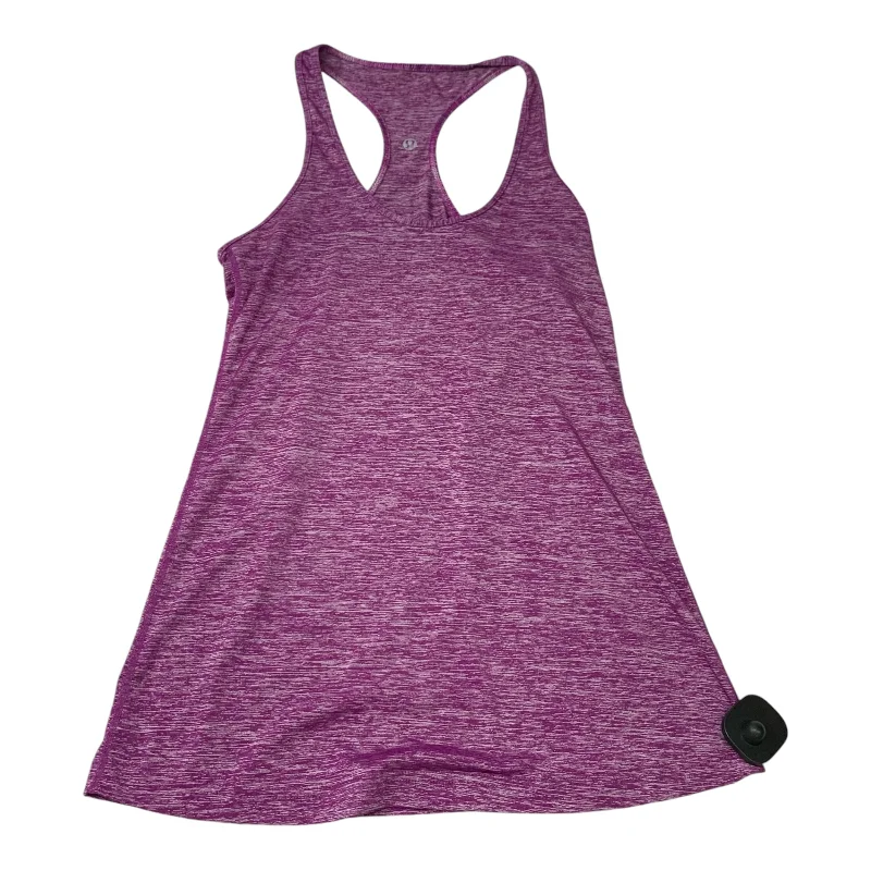 Athletic Tank Top By Lululemon In Purple, Size: S