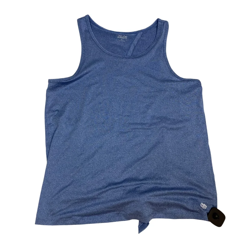 Athletic Tank Top By Zelos In Blue, Size: S