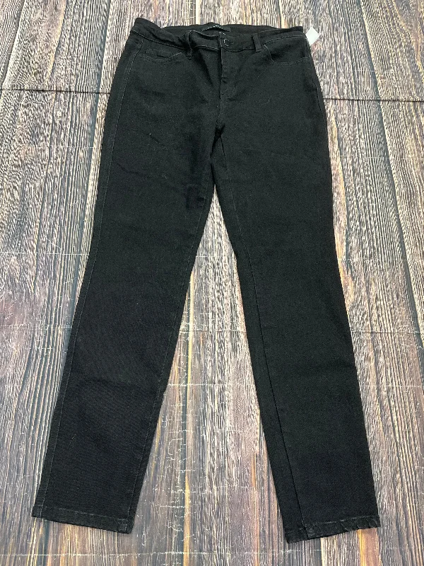 Jeans Boot Cut By Flying Monkey In Black Denim, Size: 12