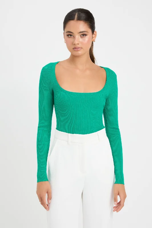 Lola Scoop Long Sleeve Top