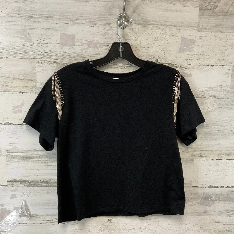 Top Short Sleeve By Joie In Black, Size: S