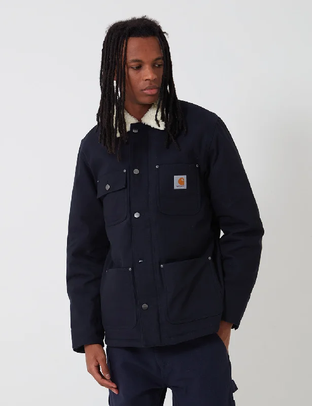 Carhartt-WIP Fairmount Coat (Organic Cotton) - Dark Navy rigid