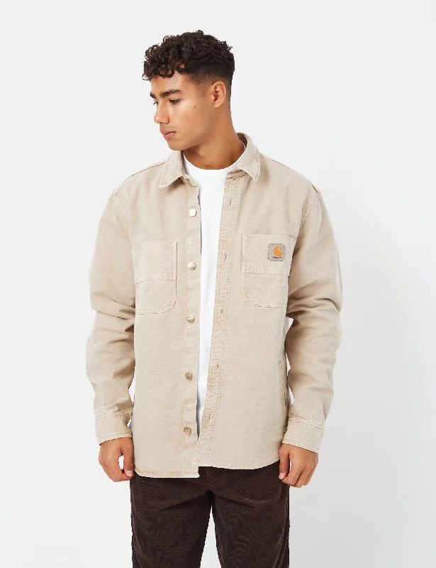 Carhartt-WIP Glenn Overshirt - Dusty Hamilton Brown