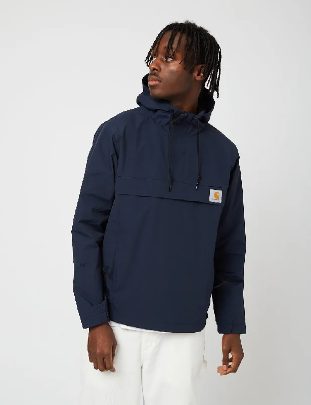 Carhartt-WIP Nimbus Pullover Jacket - Mizar Navy Blue