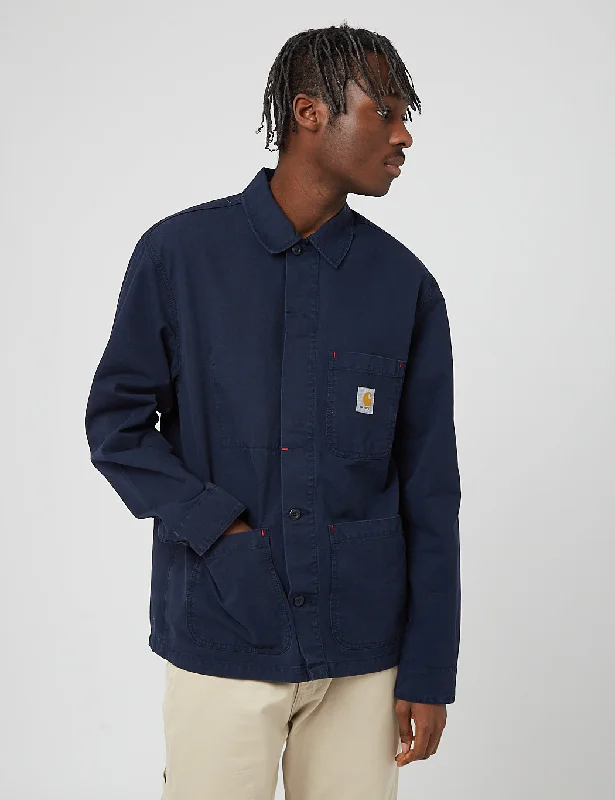 Carhartt-WIP Wesley Jacket - Mizar Navy Blue