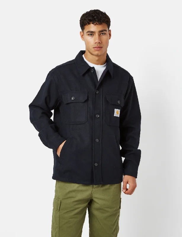 Carhartt-WIP Wiston Overshirt - Dark Navy Blue