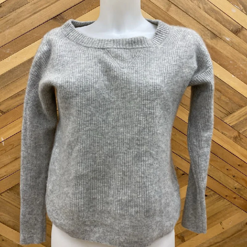 J crew - Cashmere Sweater - MSRP $120: Grey-women-