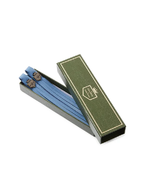 L'Alliance Leather Tassels - Bleu Clair