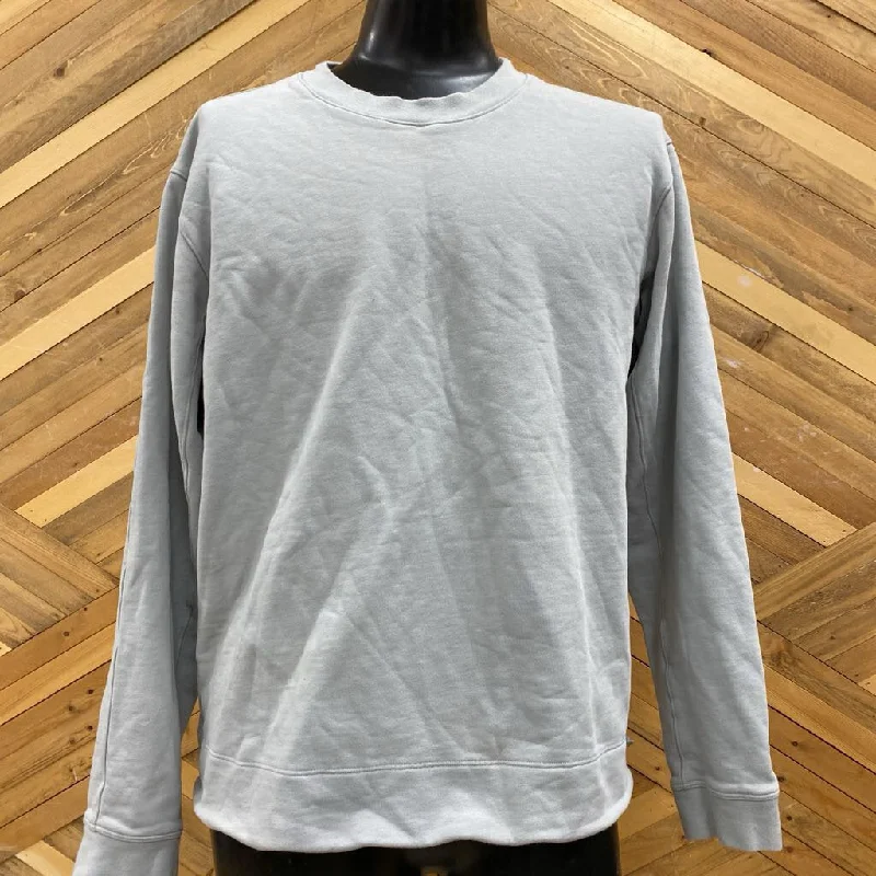 Lululemon - Men's Crewneck Sweatshirt - MSRP comp $98: Grey-women-LG