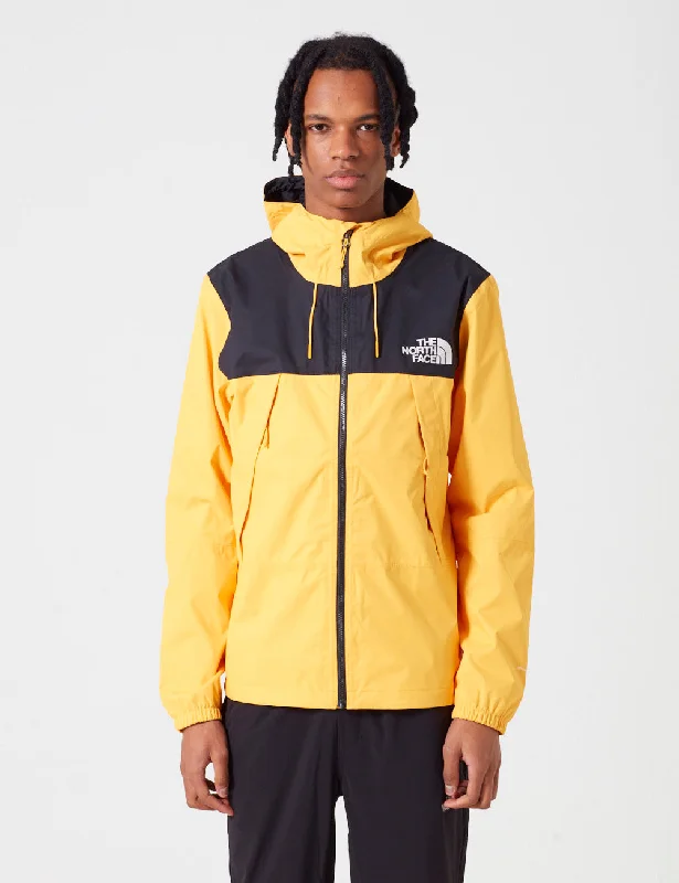 North Face Black Label 1990 Mountain Q Jacket - Black/Yellow