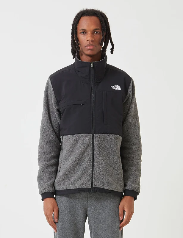 North Face Denali 2 Fleece Jacket - Charcoal Heather Grey