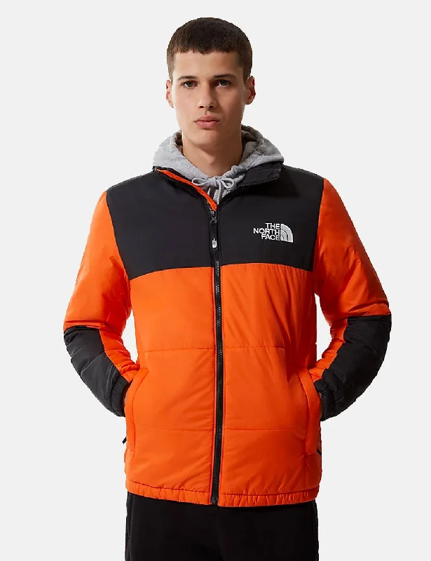 North Face Gosei Puffer Jacket - Red Orange