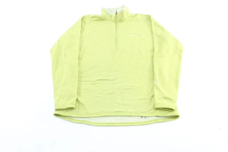 Women's Patagonia Embroidered Logo Lime Pullover Jacket