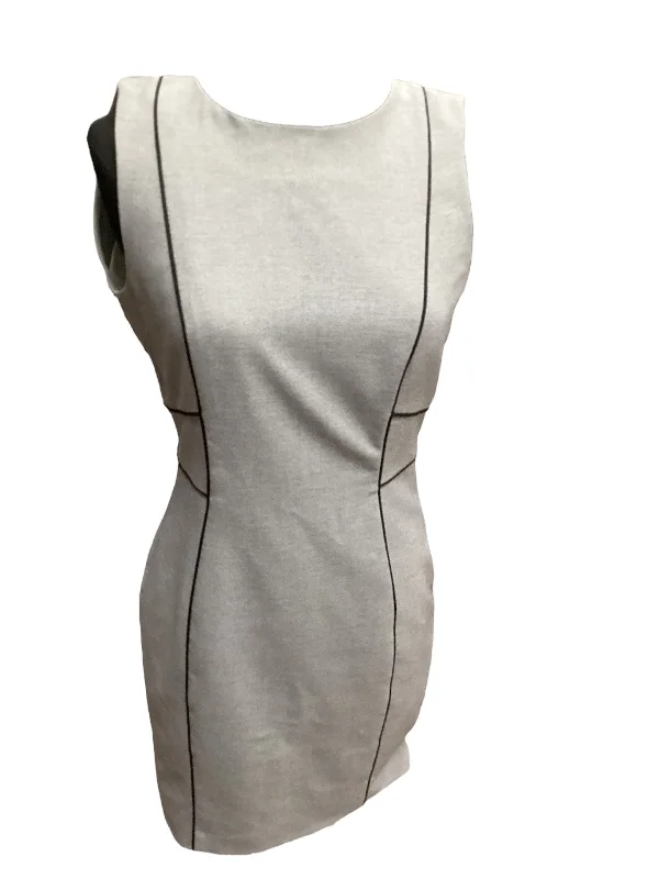 Grey Dress Casual Midi H&m, Size 6