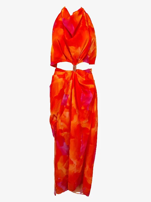 Sweetpot  Sunset Resort Maxi Dress Size 12