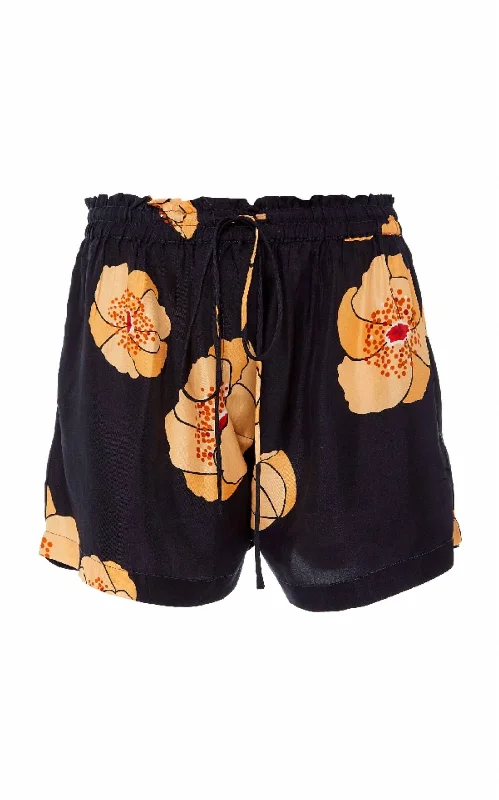 Antol Short In Black Floral