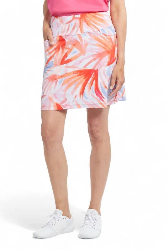 High Performance Skort In Orchid