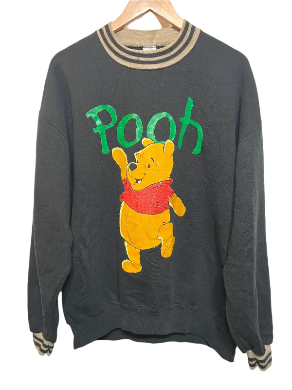 Pooh Black Sweatshirt (Size XL)