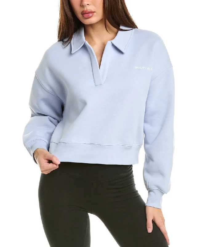 Sweaty Betty Elevated Collared Sweatshirt